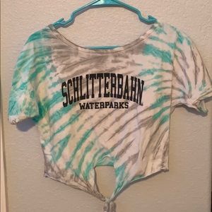 schlitterbahn crop top